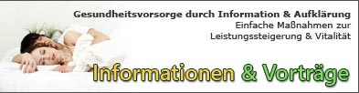 Informationen rund um die Vitalit�t